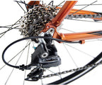 Tommaso Imola Endurance Aluminum Road Bike,  Claris R2000, 24 Speeds, Black, White, Burnt Orange