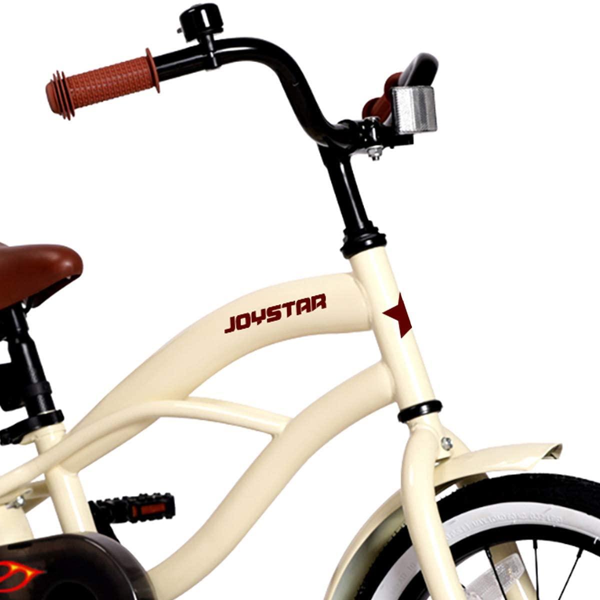 JOYSTAR 12" 14" 16" Kids Cruiser Bike with Training Wheels for Ages 2-7 Years Old Girls &amp; Boys, Toddler Kids Children Bicycles