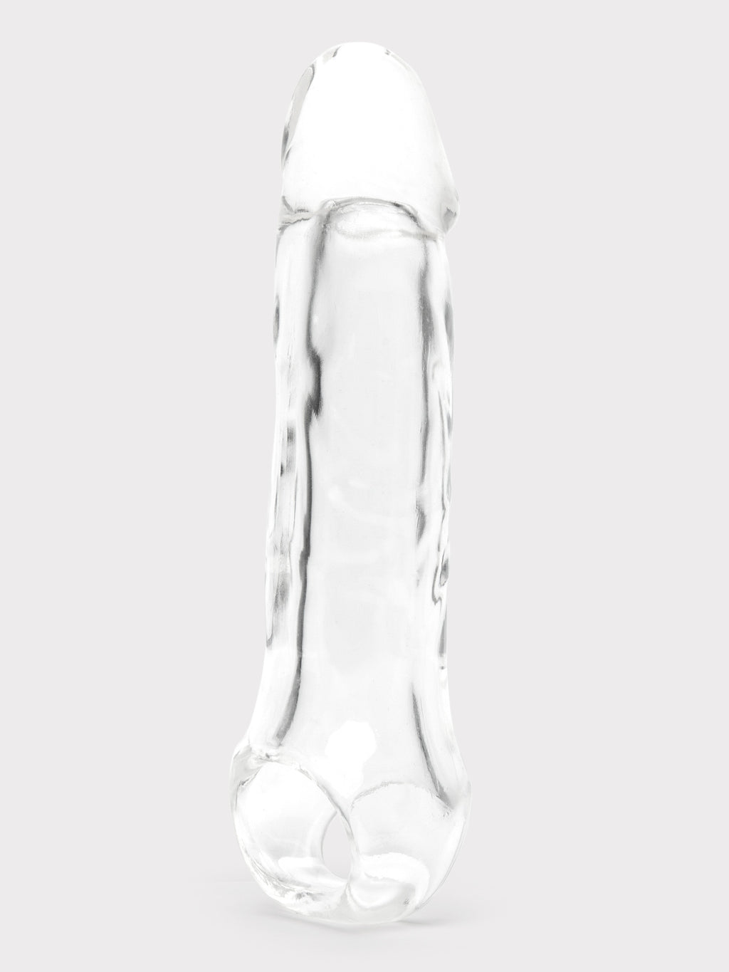 Lovehoney Mega Mighty 1.5 Extra Inches Penis Extender with Ball Loop, Clear