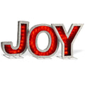 National Tree Company Pre-Lit JOY Decoration