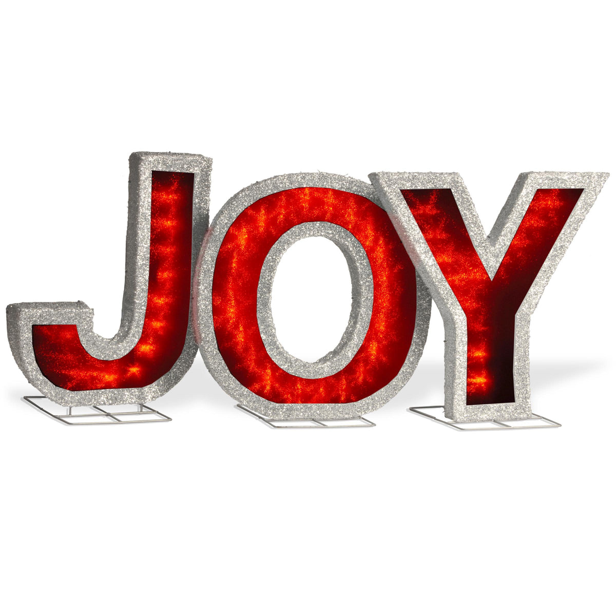 National Tree Company Pre-Lit JOY Decoration