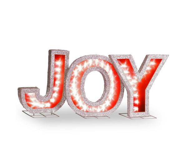 National Tree Company Pre-Lit JOY Decoration