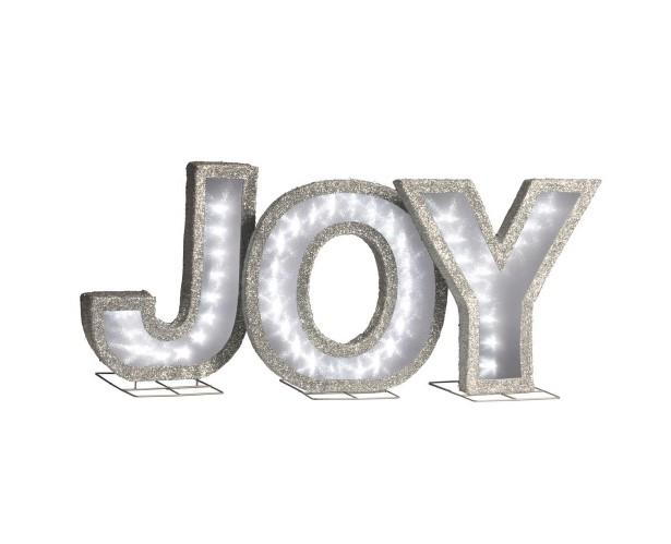 National Tree Company Pre-Lit JOY Decoration