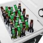 KoolMax 40 Qt. Gray Wheeled Cooler, Bluetooth PA System and Power Station
