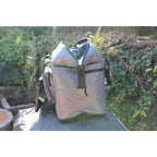 Magnetic Grey 24 cans soft cooler with zippered pouch