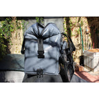 Magnetic Grey 24 cans soft cooler with zippered pouch