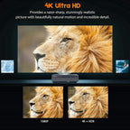 ommc 4k uhd laser tv home theatre projector bright 2500 lumens ultra short throw