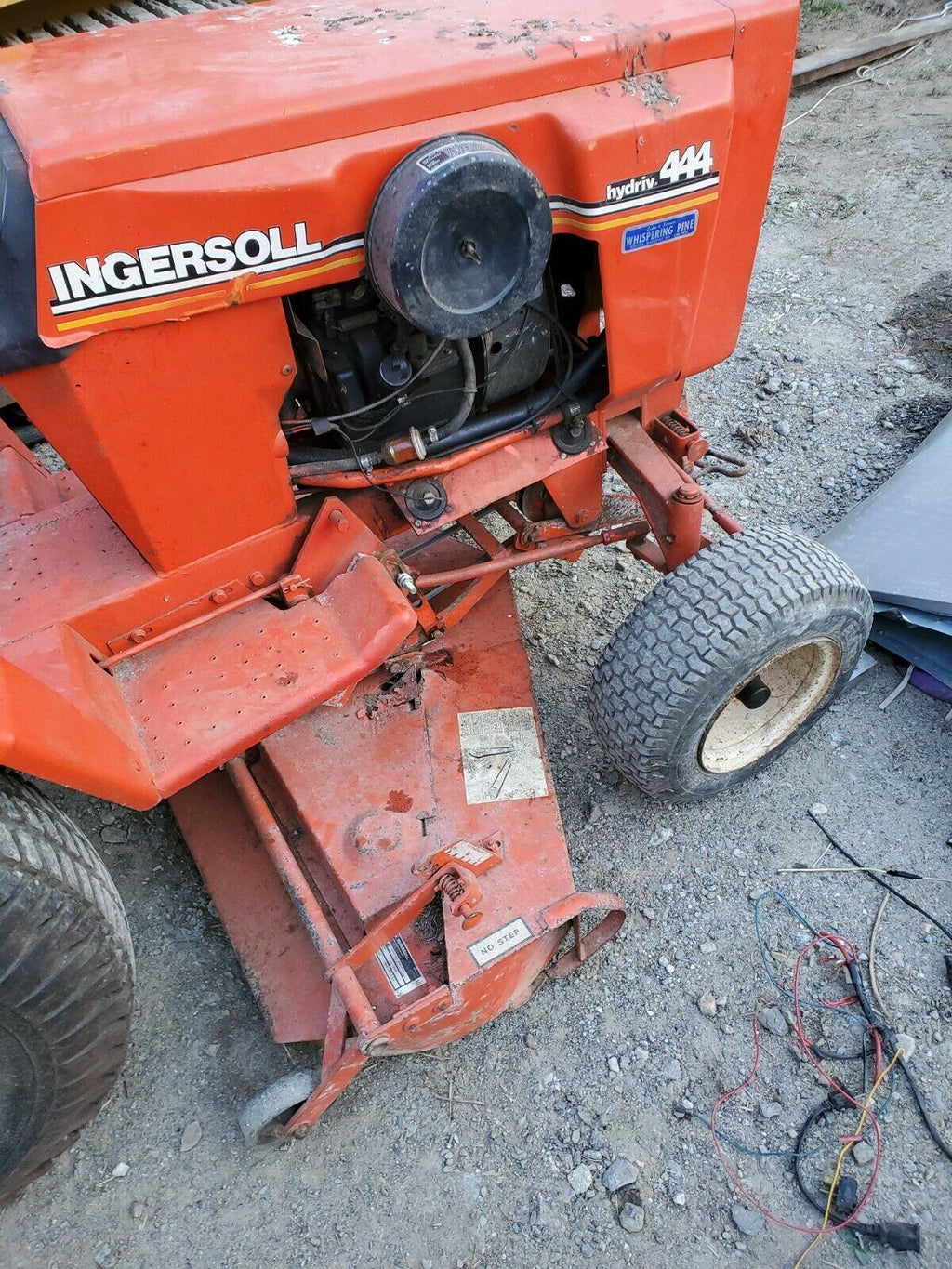Case Ingersoll  444  lawn tractor w 44 inch mower deck in ny