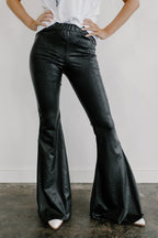 embossed print flares