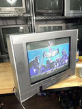 toshiba 14af46 14” crt tv for retro gaming component s-video/remote