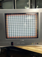 toshiba 14af46 14” crt tv for retro gaming component s-video/remote