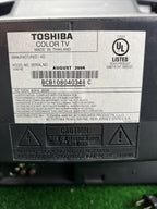toshiba 14af46 14” crt tv for retro gaming component s-video/remote