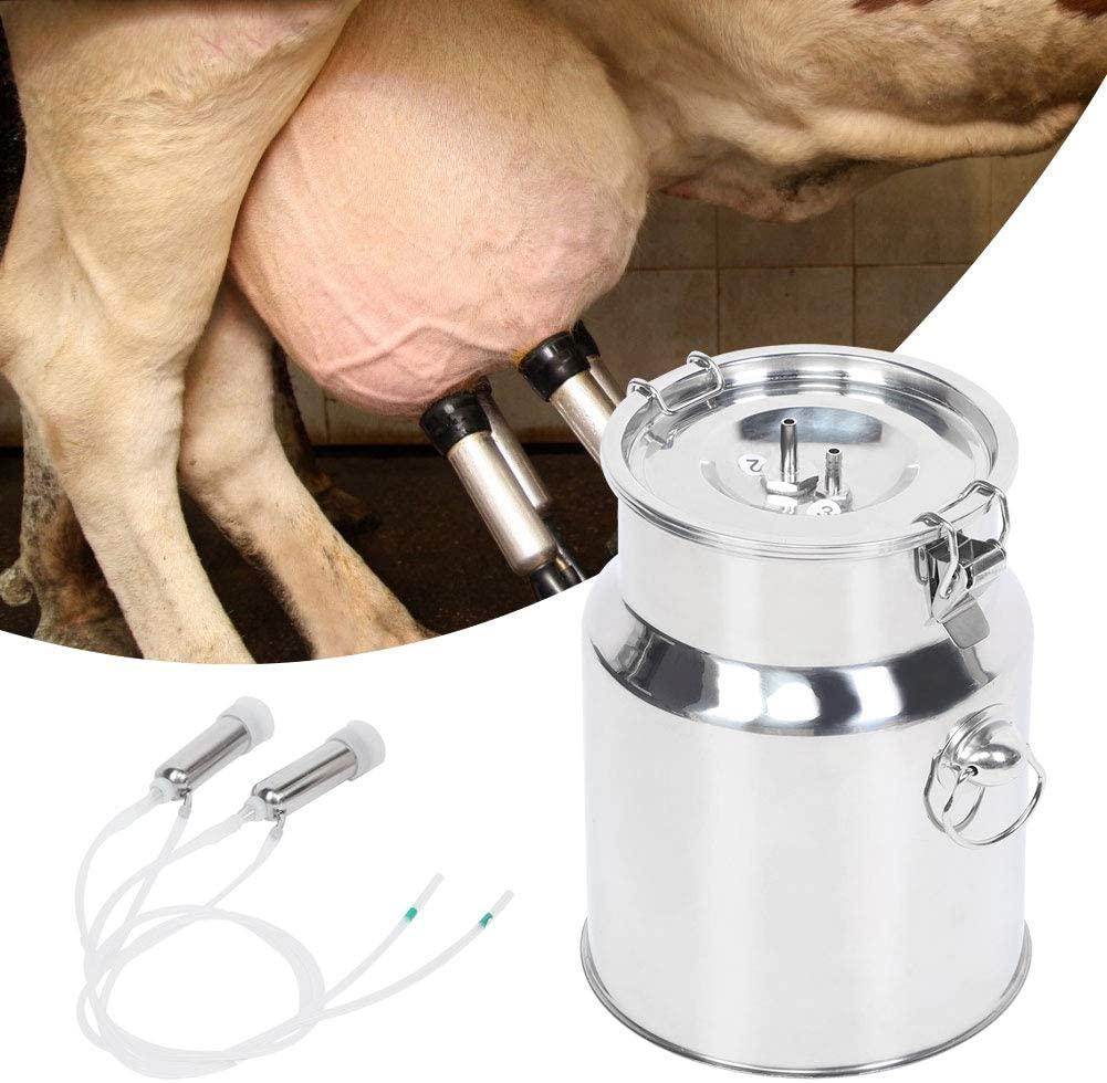 taidda milking machine, portable 5l mini electric pulsation milking machine milker livestock husbandry and breeding machine for cows sheep#2