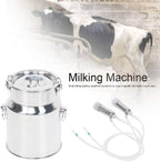 taidda milking machine, portable 5l mini electric pulsation milking machine milker livestock husbandry and breeding machine for cows sheep#2