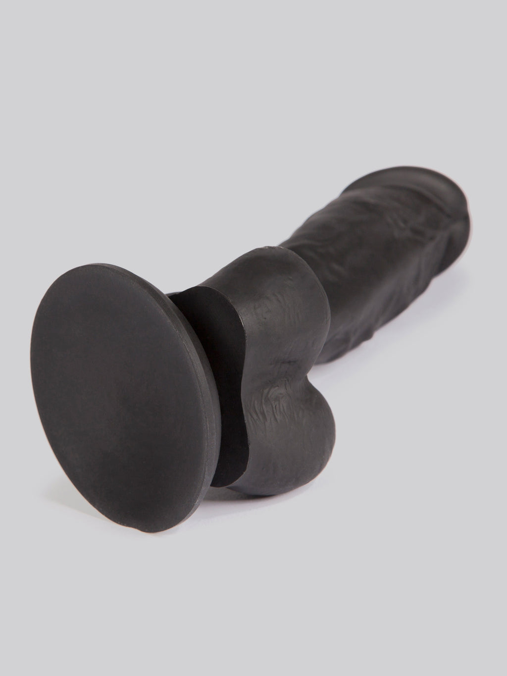Lifelike Lover Luxe Realistic Silicone Dildo 8 Inch, Black | Black