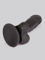 Lifelike Lover Luxe Realistic Silicone Dildo 8 Inch, Black | Black