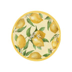 Lemons Outdoor Melamine Dinnerware Set