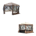 Set Portable Shelter Screen with Clam  Set Covering Attachment