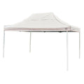 10 ft. W x 15 ft. H Pro Series Straight-Leg Pop-Up Canopy in White with 4-Position-Adjustable Steel Frame