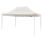 10 ft. W x 15 ft. H Pro Series Straight-Leg Pop-Up Canopy in White with 4-Position-Adjustable Steel Frame