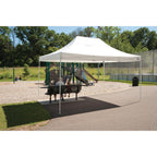 10 ft. W x 15 ft. H Pro Series Straight-Leg Pop-Up Canopy in White with 4-Position-Adjustable Steel Frame