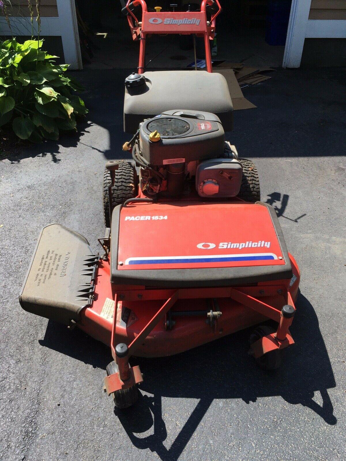 Pacer 1534 - 15HP Transaxle Drive Walk-Behind Mower - 34 inch deck