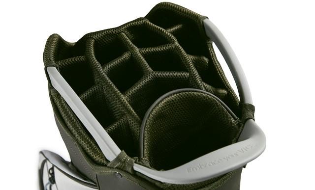 Vice Golf Cruiser Cart Golf Bag - Grey with Dark Green