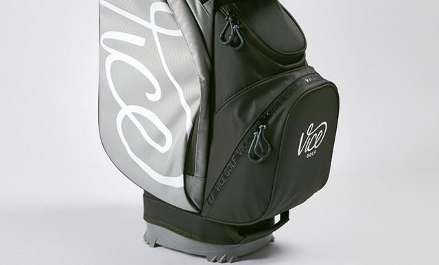 Vice Golf Cruiser Cart Golf Bag - Grey with Dark Green