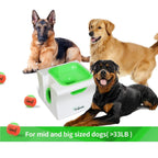 IDOGMATE Big Dog Ball Launcher, Tennis Ball Thrower for Big Dogs and mid Sized Dogs