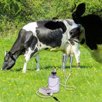 pulse milking machine, double head electric milking machine, parts goat milker machine goat milking supplies for donkey sheep cow horse,cattle