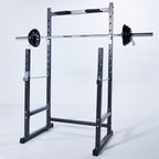 Half Frame Barbell Squat Rack Pull-Up Multi-Function Fitness Equipment
