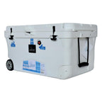 110 qt. White Wheeled Cooler