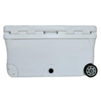 110 qt. White Wheeled Cooler