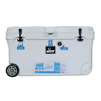 110 qt. White Wheeled Cooler