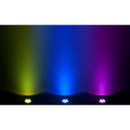 (2) Chauvet DJ Intimidator Spot 110 Lightweight LED Moving Head Spotlights with Hurricane 700 Fog Machine Package