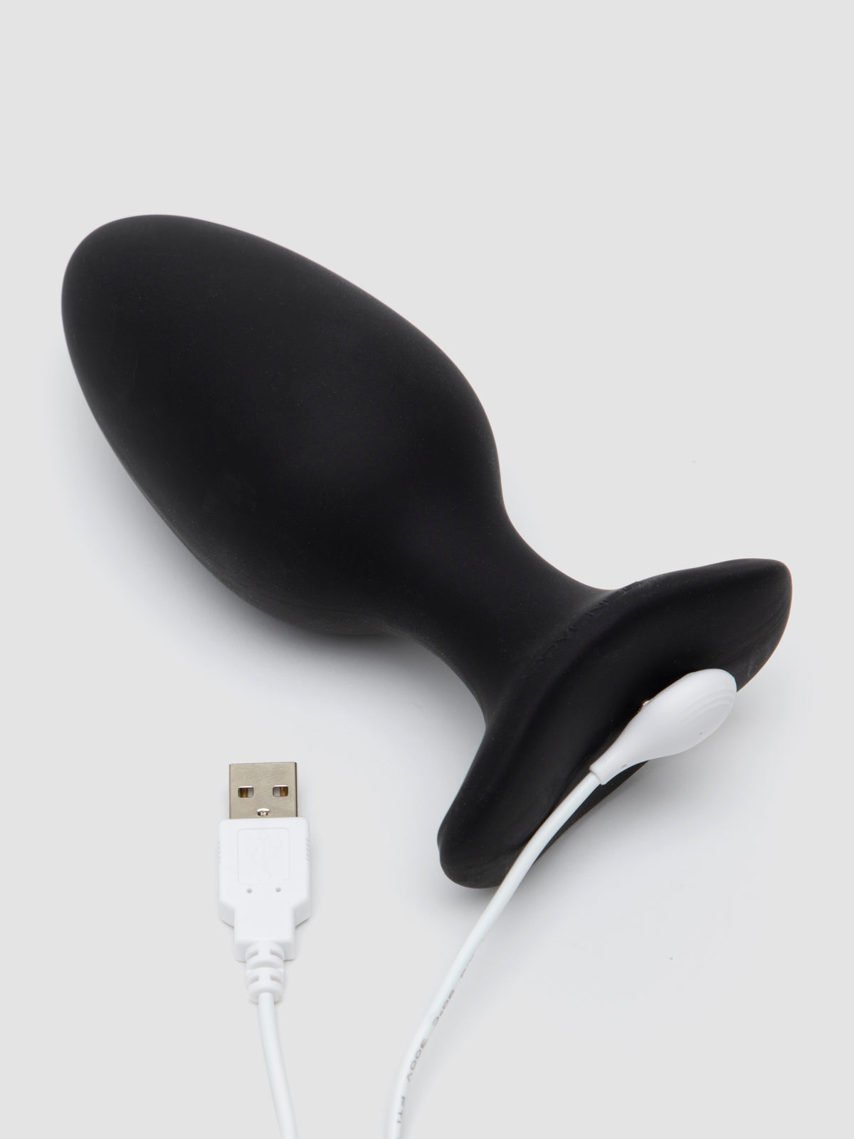 Lovense Hush 2 Large App Controlled Rechargeable Vibrating Butt Plug 5 Inch, Black