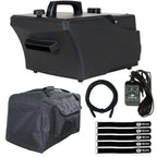 American DJ Entour Chill 800 Watt High-Output Continuous Low-Lying Fog Machine with Protective Transport Case Package