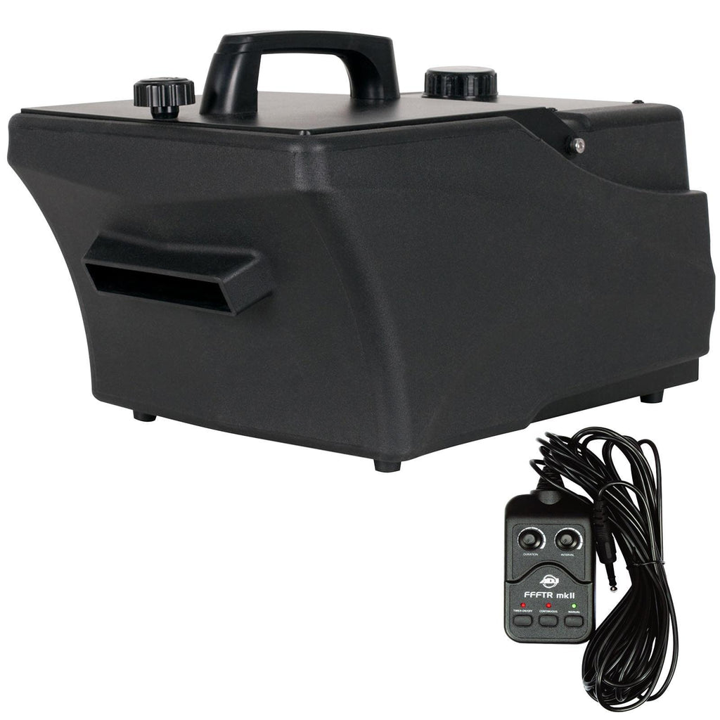 American DJ Entour Chill 800 Watt High-Output Continuous Low-Lying Fog Machine with 4 Gallons of Premium Fog Juice Package