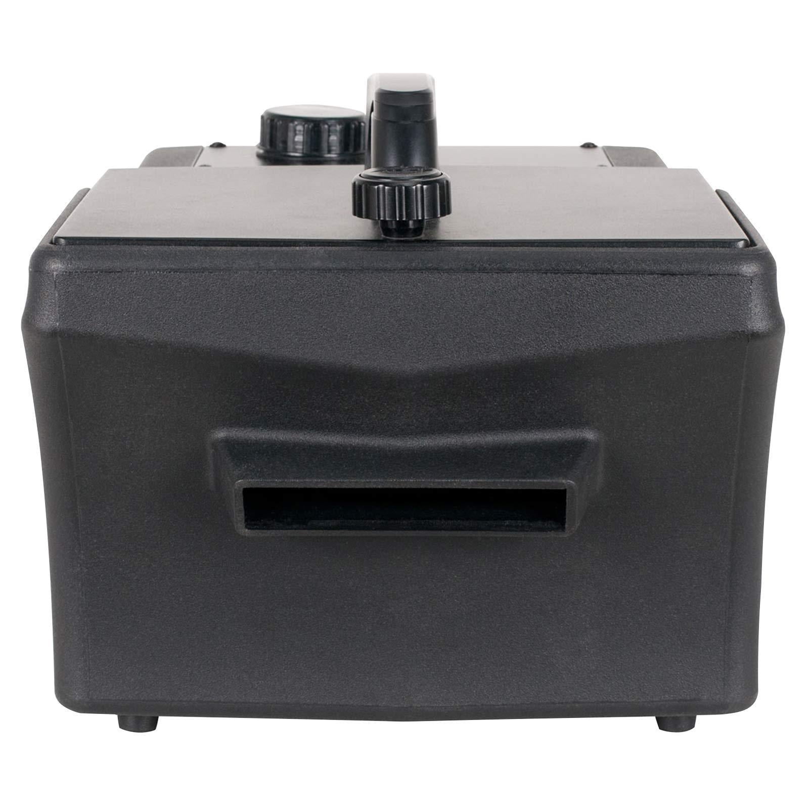 American DJ Entour Chill 800 Watt High-Output Continuous Low-Lying Fog Machine with Protective Transport Case Package