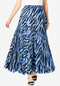 flowing crinkled skirt