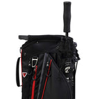 MacGregor Golf Response Stand Bag with 9" 6 Way Divider Top Black/Red