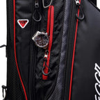 MacGregor Golf Response Stand Bag with 9" 6 Way Divider Top Black/Red