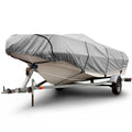 Sportsman 300 Denier 17 ft. to 19 ft. (Beam Width to 102 in.) Gray V-Hull Runabout Boat Cover Size BT-5