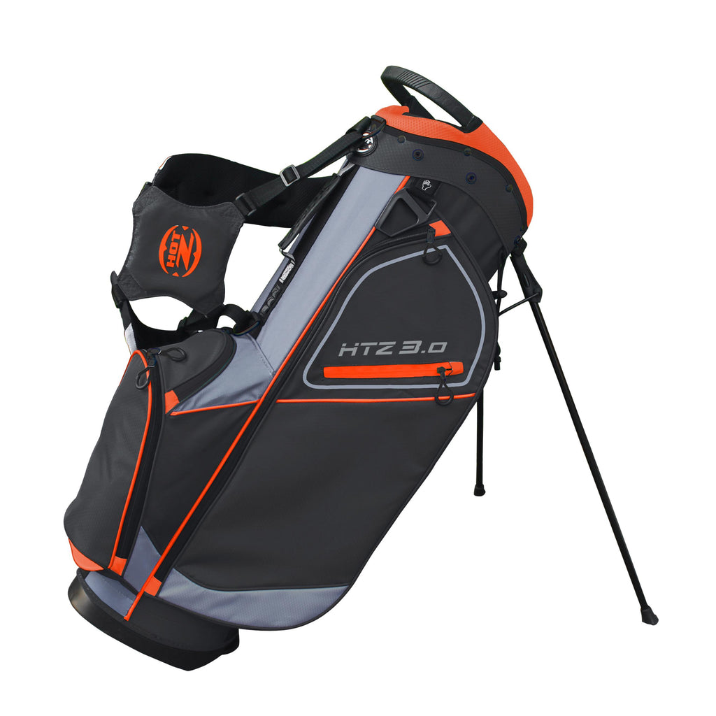 HotZ 3.0 Stand Bag *Black/Orange/Gray* Golf