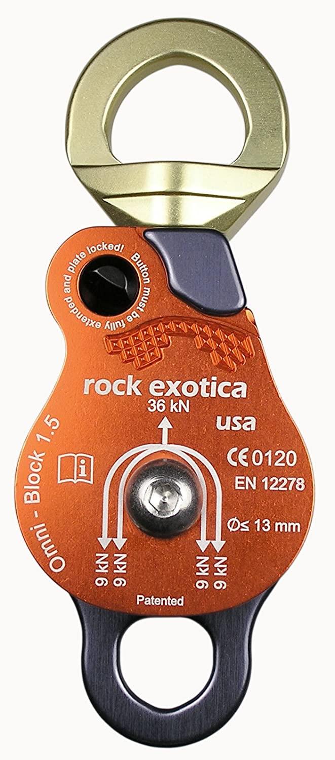 Rock Exotica Omni-Block 1.5" Double Pulley P51D