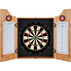 NBA Atlanta Hawks Wood Finish Dart Cabinet Set