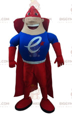 Very Muscular and Colorful Superhero BIGGYMONKEYMascot Costume