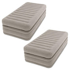 Prime Comfort Twin Inflatable Elevated Airbed with -In Pump (2-Pack)