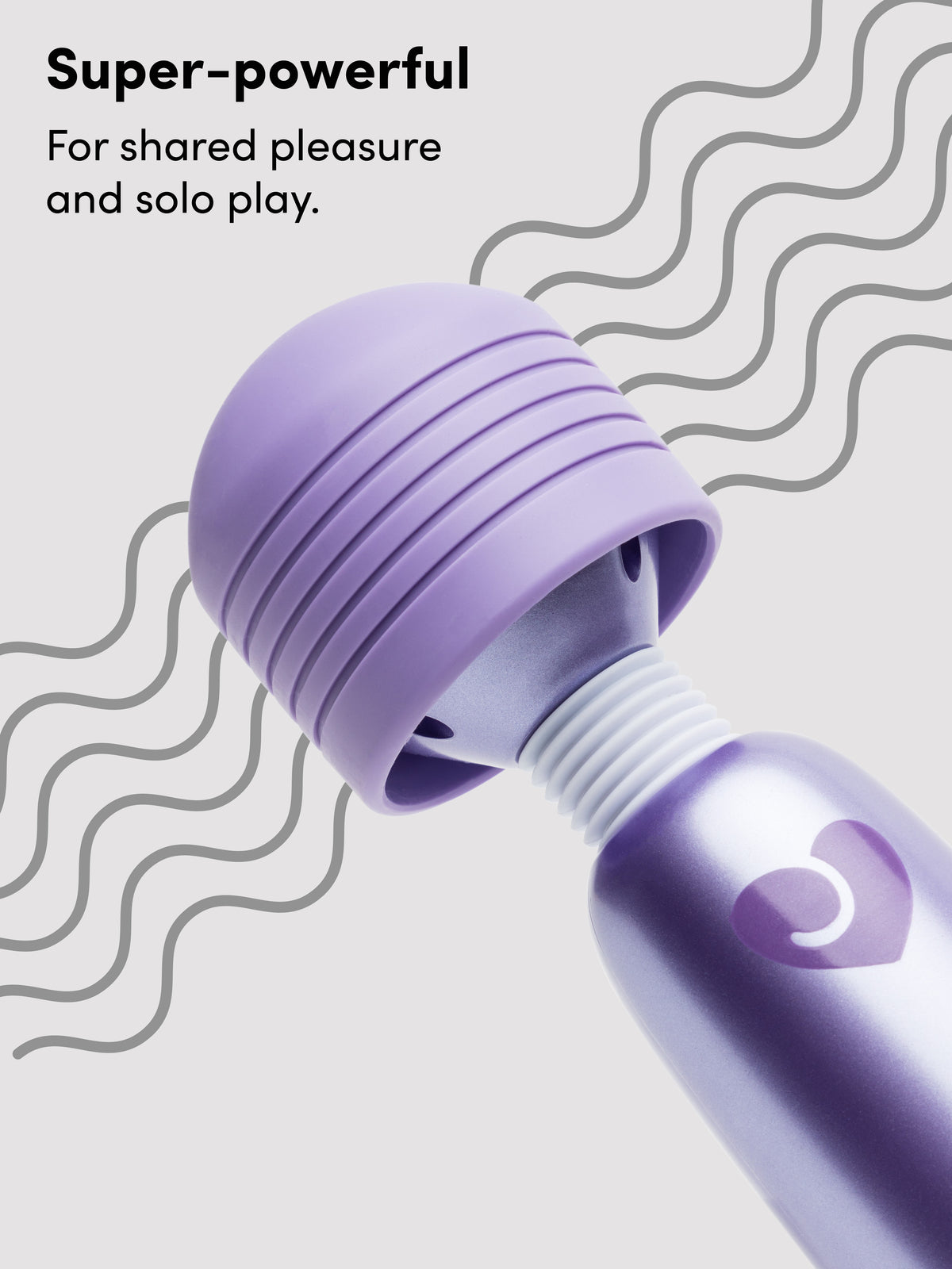 Lovehoney Extra Powerful Multispeed Plug In Massage Wand Vibrator, Purple | Purple