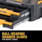 TSTAK Tool StoraOrganizer with Double Drawers, Holds Up to 16.5 lbs. (DWST17804)